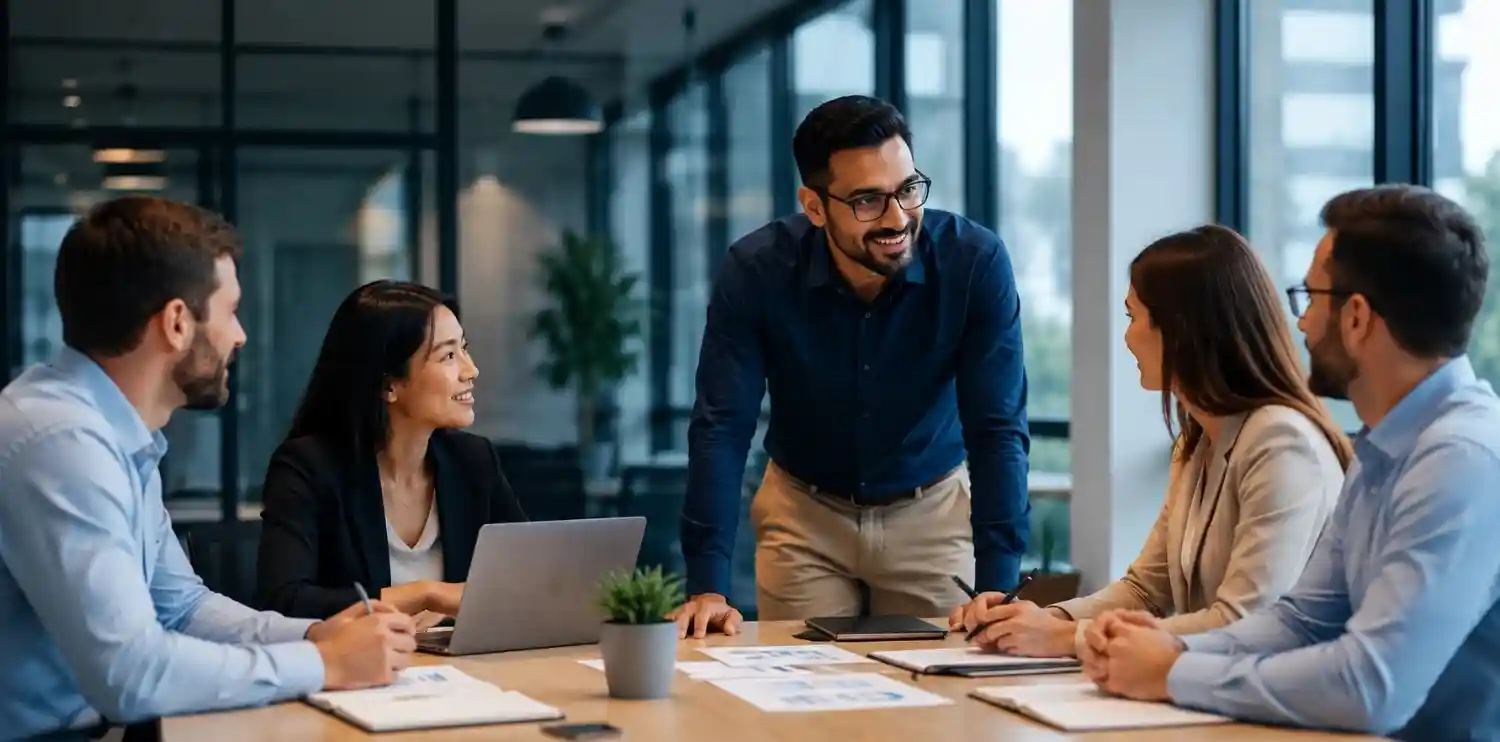 ERP implementation team addressing enterprise deployment challenges