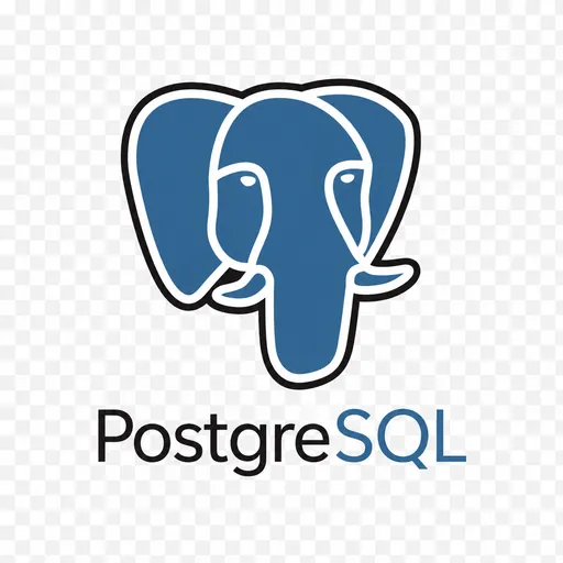 PostgreSQL logo for retail ERP database management