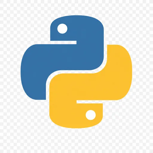 Python logo for ERP automation and backend development