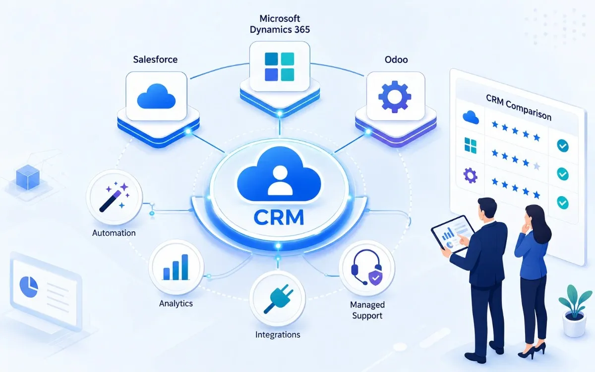 Enterprise CRM development companies and platform ecosystem