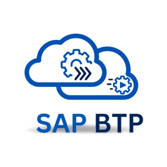 SAP Business Technology Platform logo for ERP