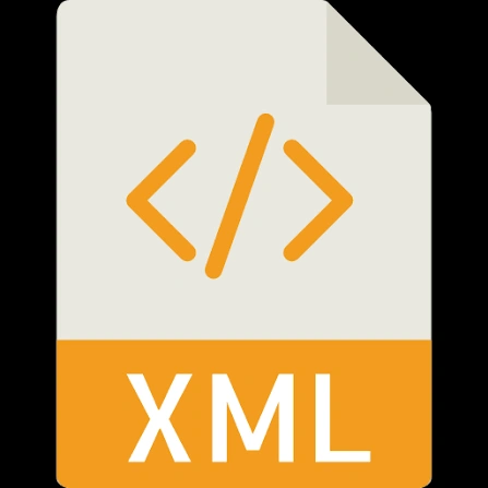 XML logo for ERP data exchange formats