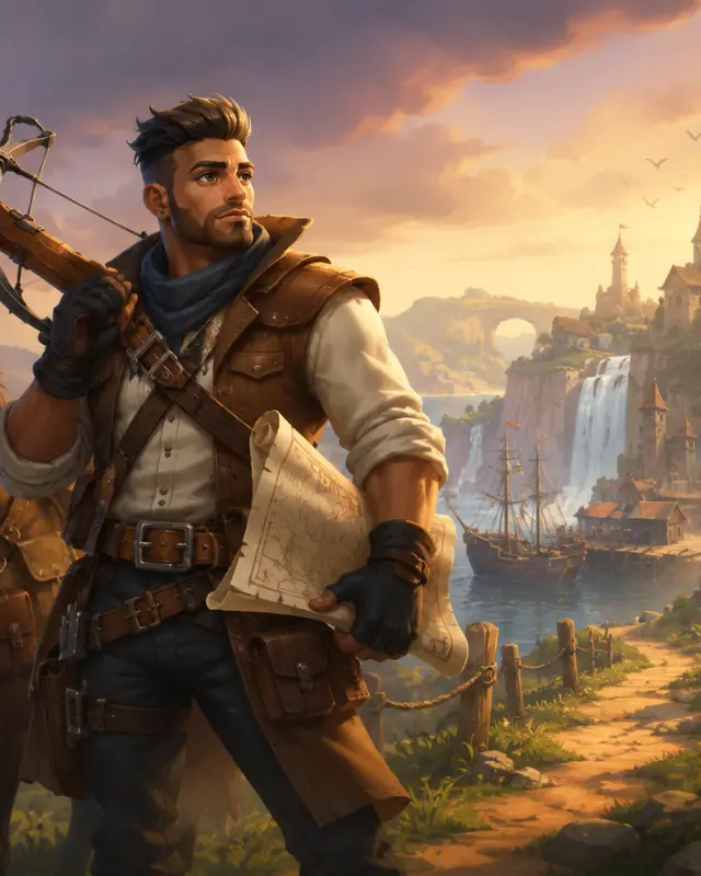 Professional game art direction
