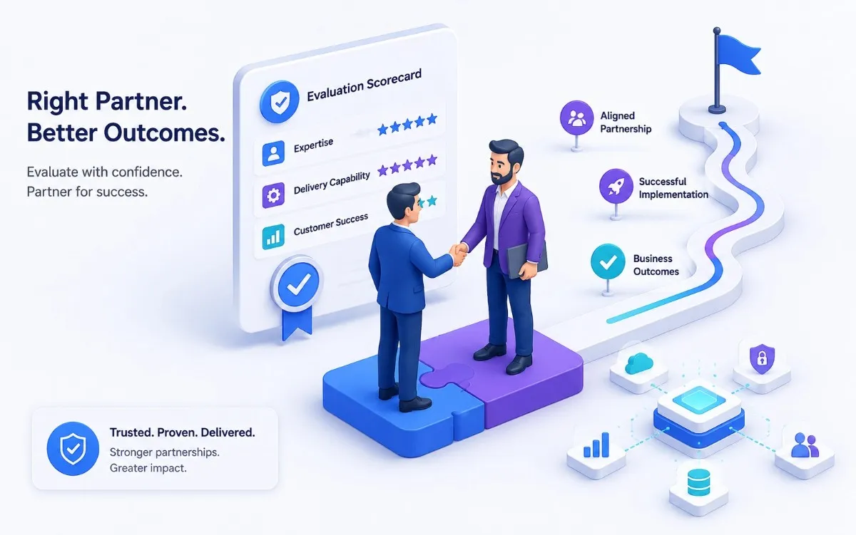 Choose the right ERP implementation partner for better outcomes