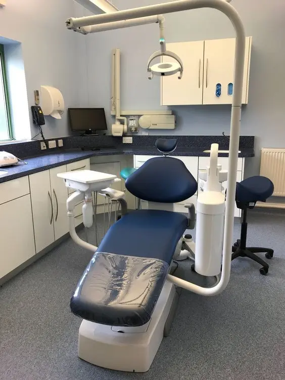 Dental Care Centre clinic interior showing the custom ERP-connected patient care setup
