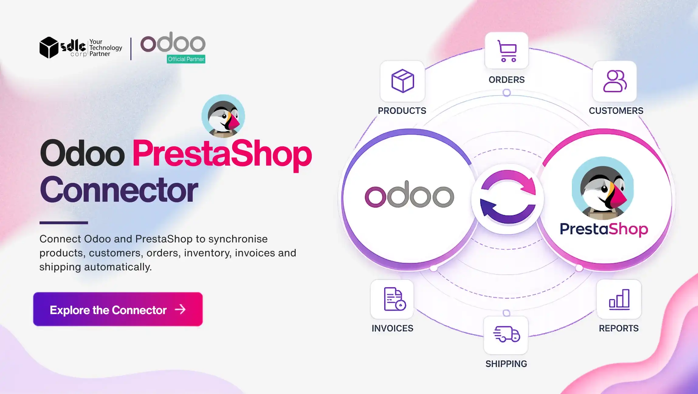 Odoo PrestaShop Connector preview
