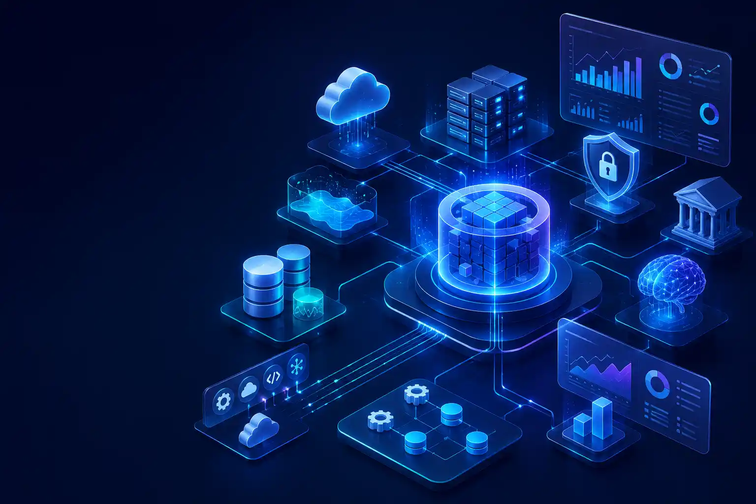 Enterprise data and AI modernization program scoping discussion with SDLC Corp consultants