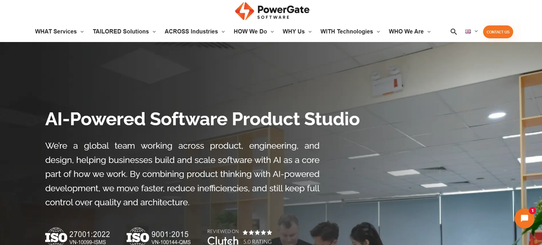 PowerGate Software official homepage preview