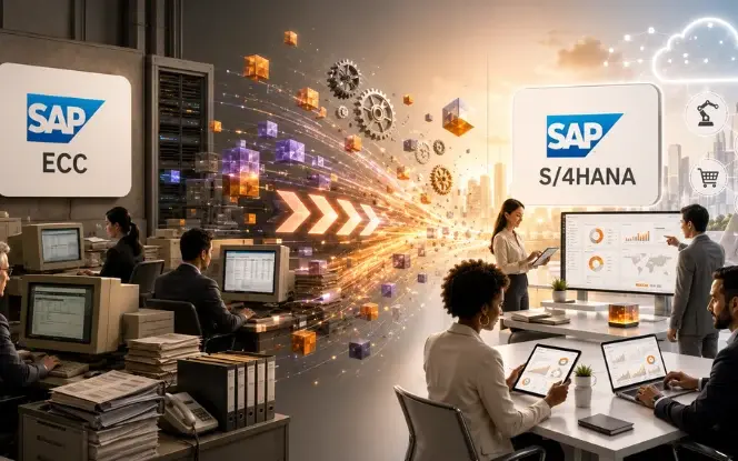 SAP ECC end of support 2027 timeline with extended maintenance to 2030 and RISE transition option to 2033