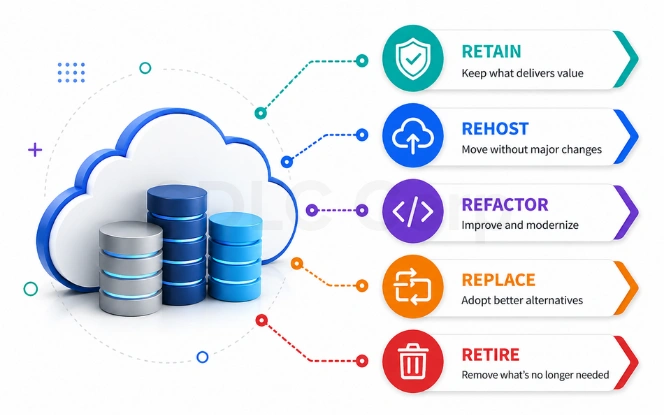 Cloud modernization is more than moving databases Cloud data modernization strategy separating migration workstreams from modernization workstreams