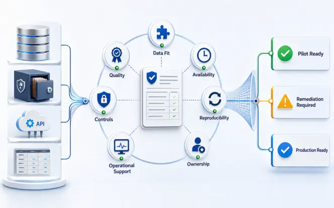 What Data Readiness for AI Means Core dimensions used to assess enterprise data readiness for AI