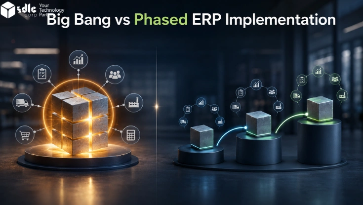 Big Bang vs phased ERP implementation comparison to determine which rollout strategy is better for your business.