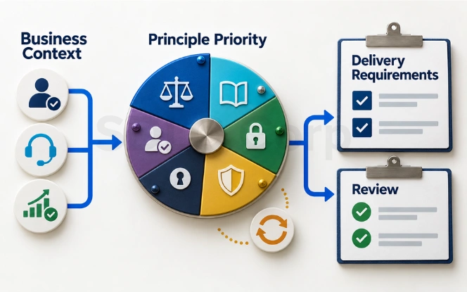 Responsible AI decision rights across business model risk and audit owners