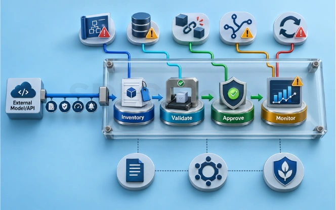 What model risk means for enterprise AI Model risk control framework covering inventory validation approval and monitoring