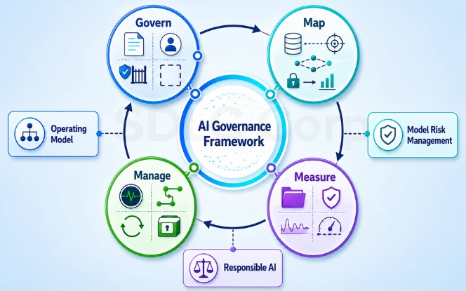 Principles Enterprise AI governance principles mapped to policy, control and evidence layers