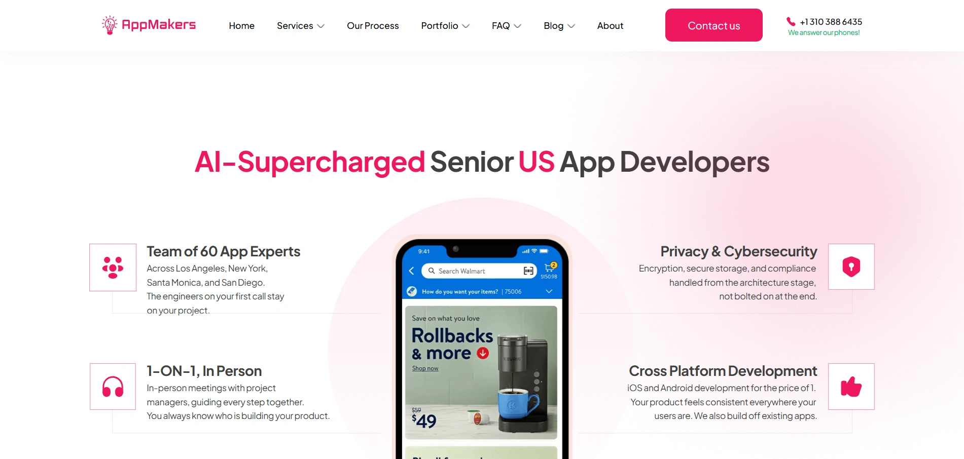 AppMakers USA official homepage preview