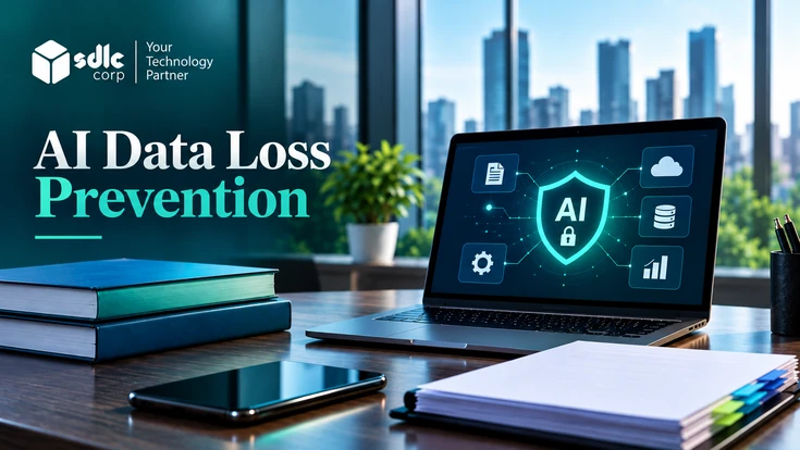 AI data loss prevention for generative AI and LLM applications with enterprise data security dashboard